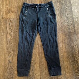 GAP Men's Dark Jogger Pants with Zippered Pockets